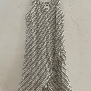 FLAX M striped dress